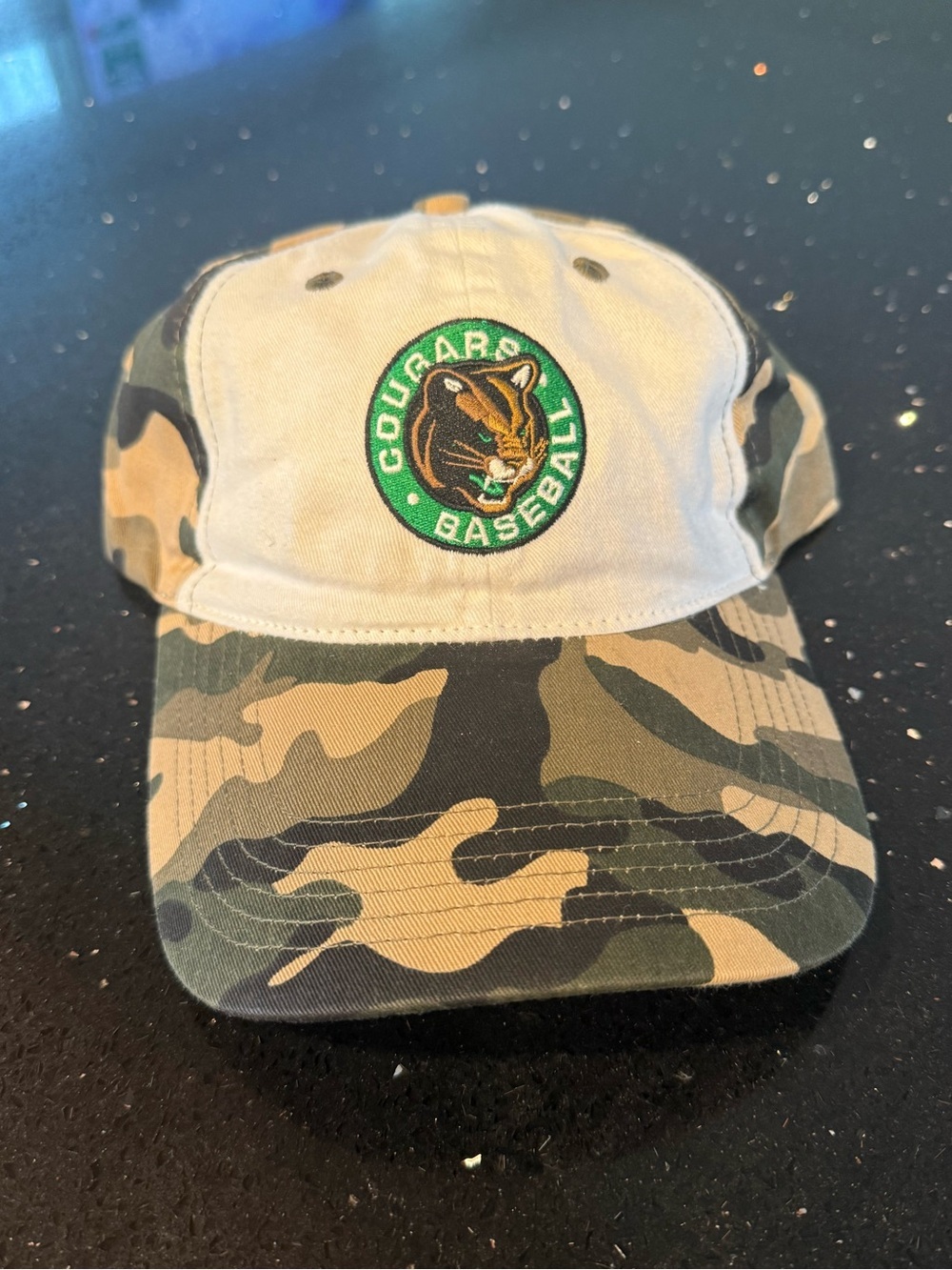 Cougars Baseball Camouflage Hat